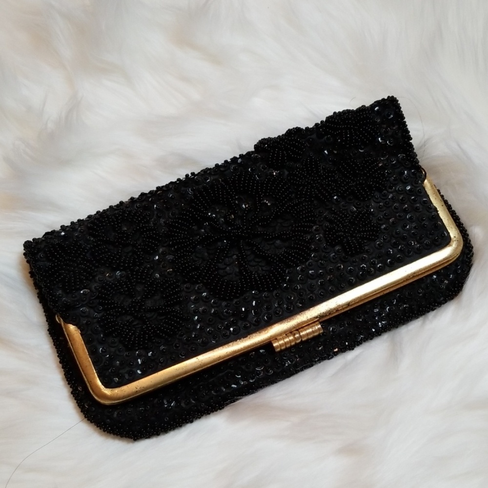 Vintage Beaded Evening Bag